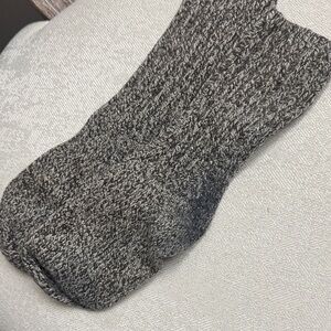 Gray Woolen Men's Socks